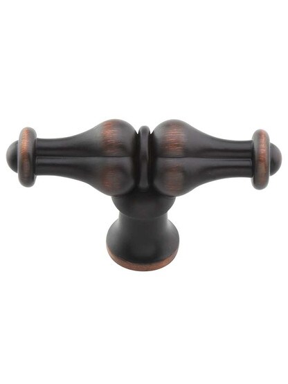 Bella 2-1/4 inch Cabinet Knob in Brushed Oil Rubbed Bronze.